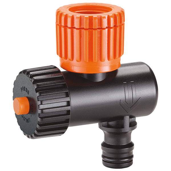 2 x Claber RainJet 1//2/" 1//4/" 2 Way Coupling model 91073
