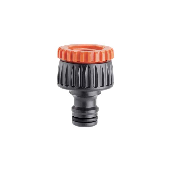 Multi threaded tap connector 3/4" (20 - 27 mm) - 1/2" (15 - 21 mm)