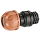 F. 3/4” (20 - 27 mm) - 1/2” (15 - 21 mm) Threaded connector Ø 20 mm