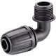 1/2” (15 - 21 mm) threaded elbow