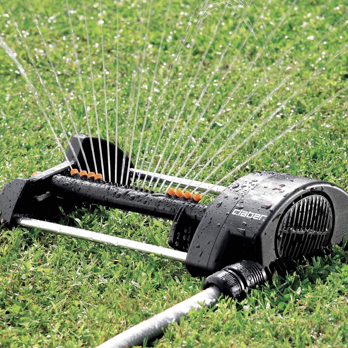 Claber Horloge D'Eau Duplo 2 Aire Unité de Contrôle pour Arrosage des Jardins 