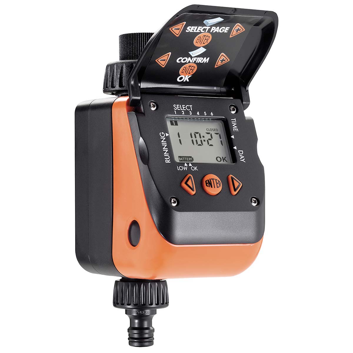CLABER VIDEO 6 Plus Front Controller non include valvole + Alloggiamento Posteriore 