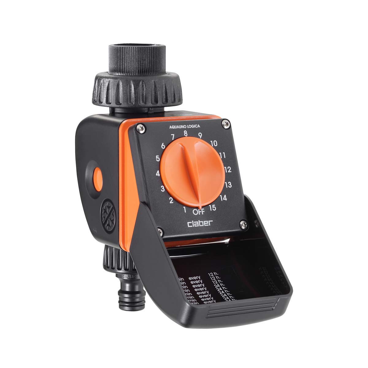 CLABER AQUAUNO LOGICA 8422 AUTOMATICO TIMER IRRIGAZIONE A GOCCIA inserzione Multi 