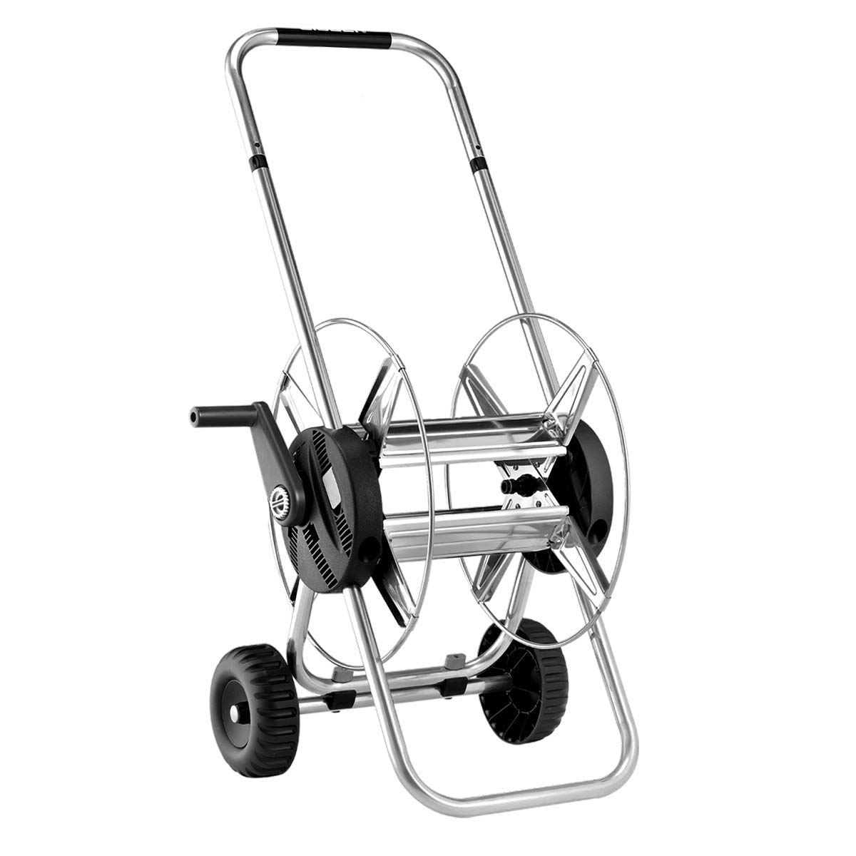CLABER Lightweight WHEELED Metal Hose Reel 100m Window Cleaning