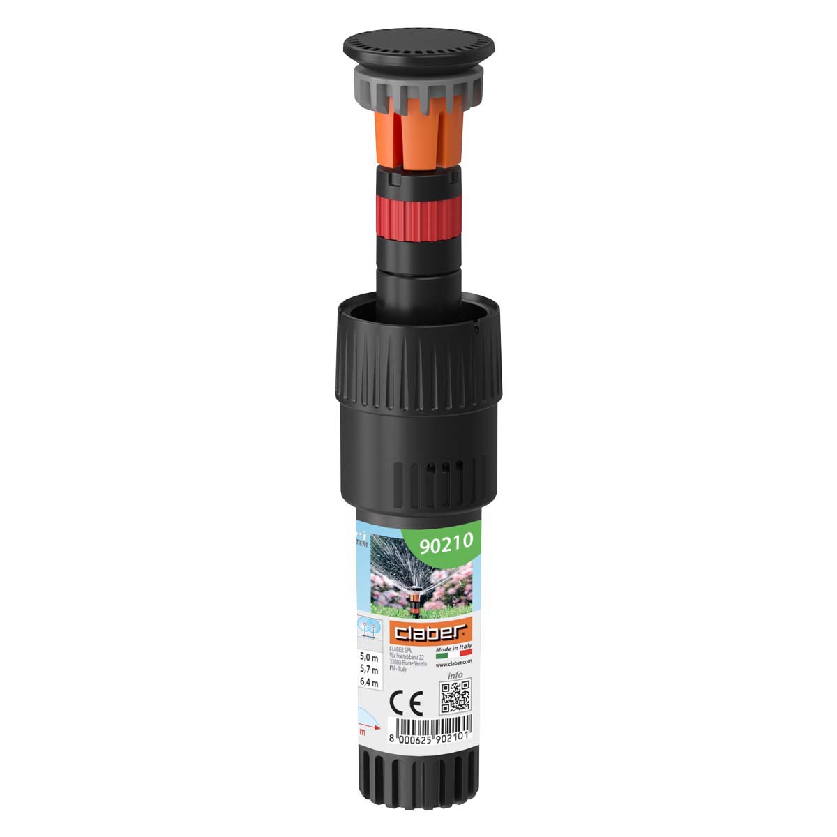 Claber Tropfer Claber para Micro Riego Ajustable De 0-6 L/H 10er Pack 