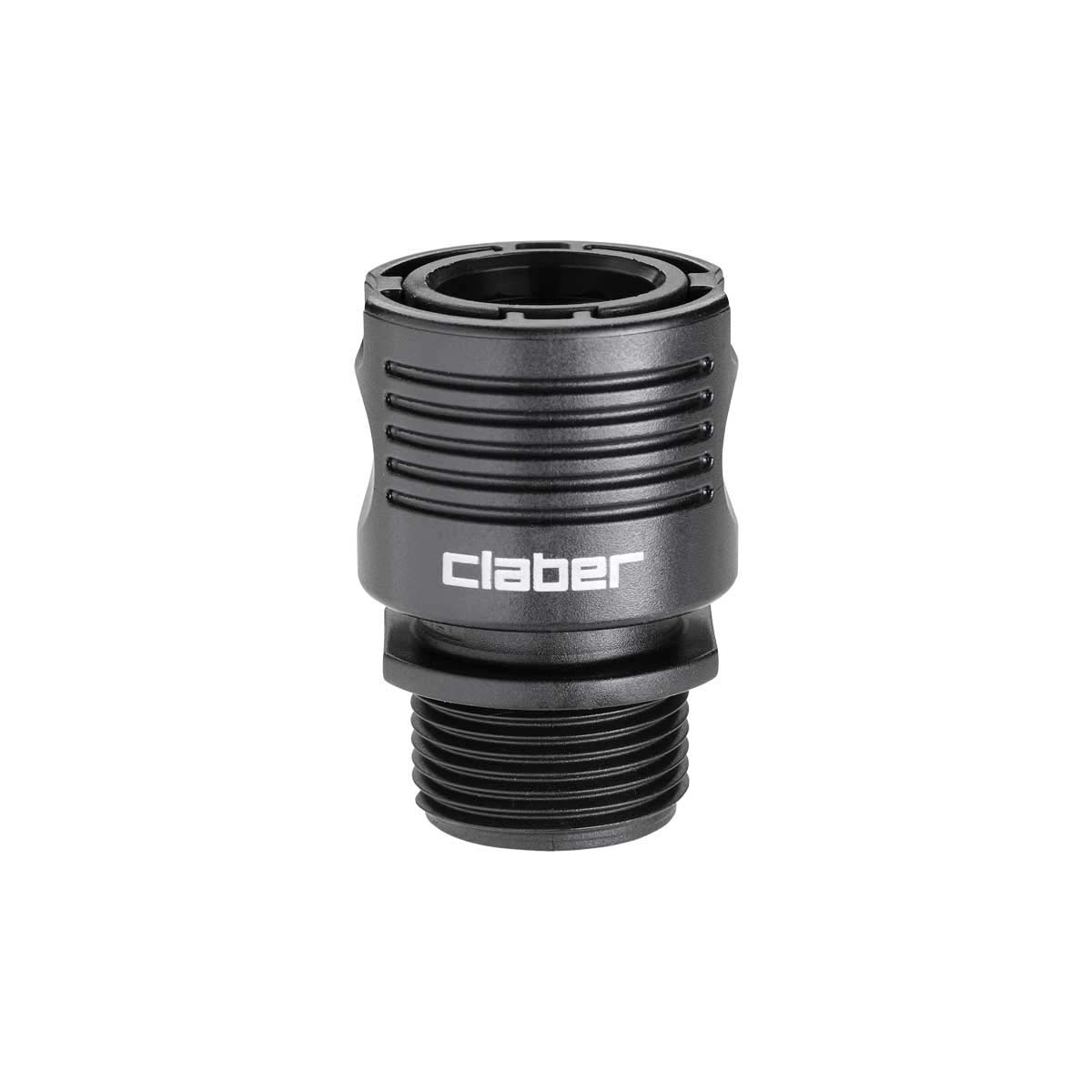 Kit CLABER tube capillaire de 1/4 MT.20 90370 avec raccord pour tuyau 1/2-1/4 91345 