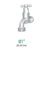 Nez de robinet 26/34 avec adaptateur 20x27