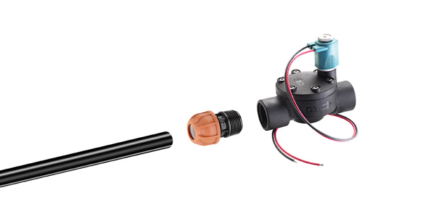 Claber Raccordo A 2 Vie Per Tubo Capillare 1/4" - Confezione 20 Pezzi, Microirrigazione