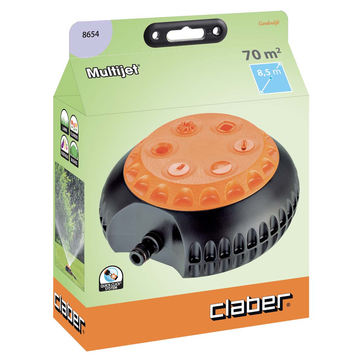 Claber CLABER IRRIGATORE MULTIFUNZIONE 
