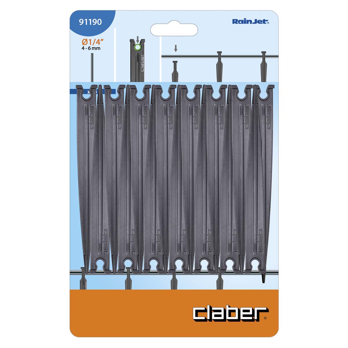 Claber 1/2" Tube Support Stake multipack savings available! 